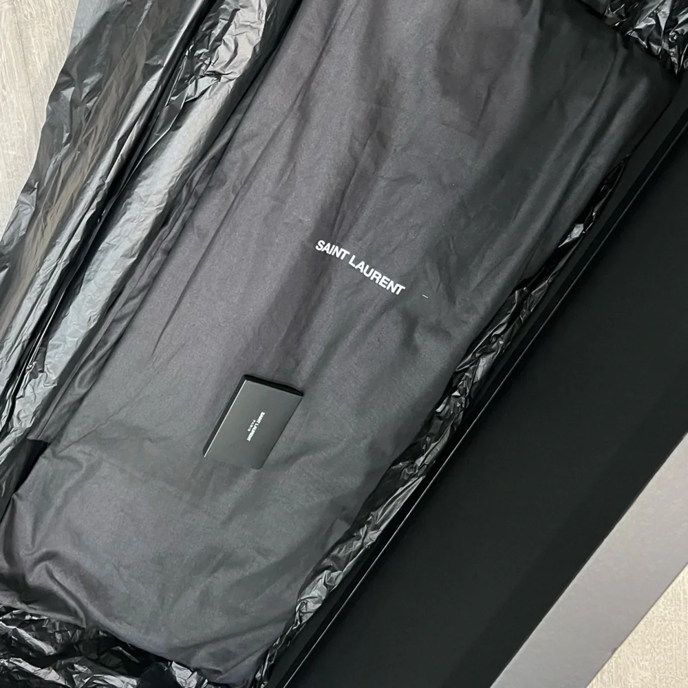 YSL Saint Laurent Over the Knee Boots Black - Picture 15 of 16